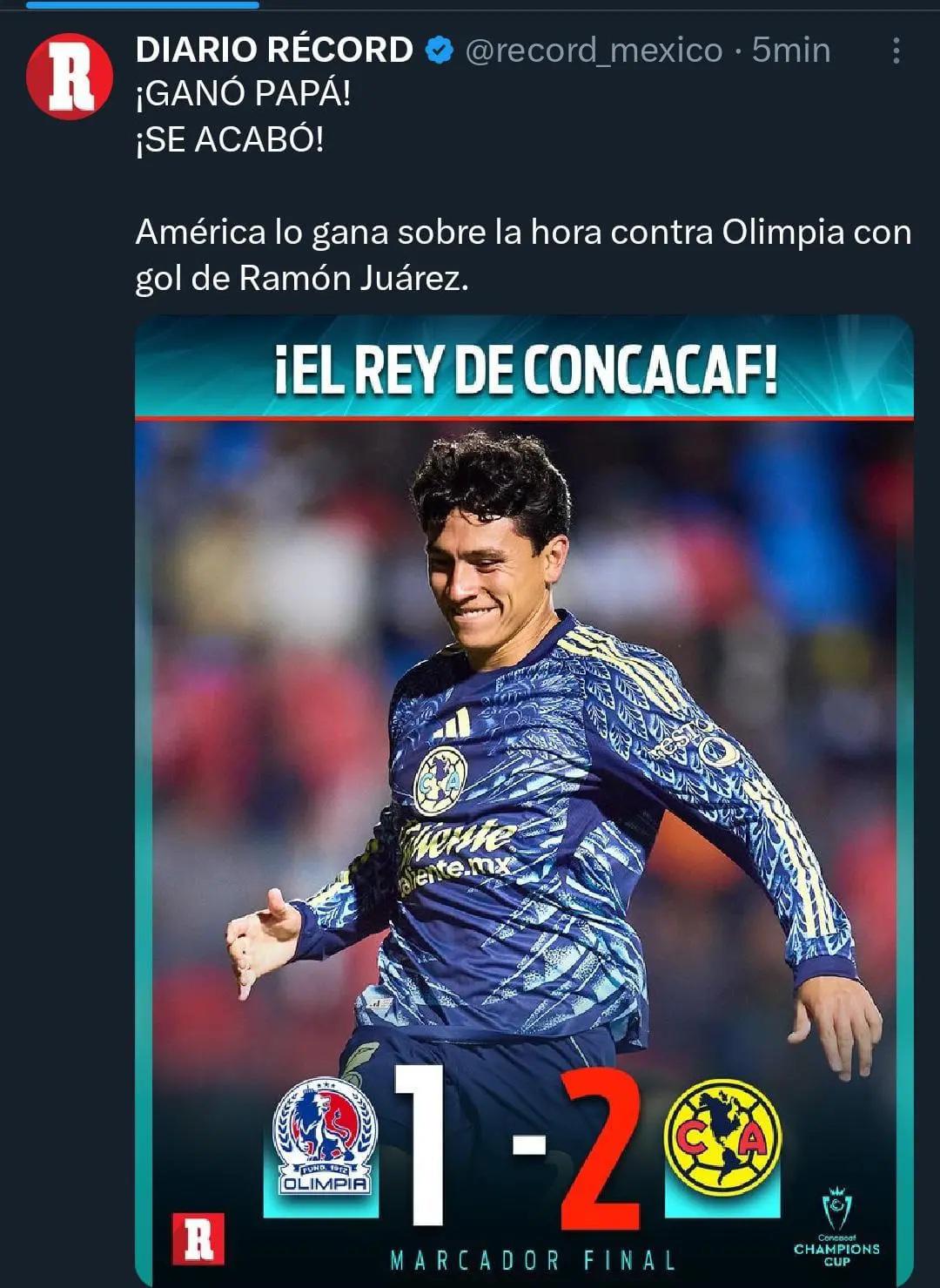 Fue cobarde, tuvo miedo y a punto de hacer el ridículo: así reaccionó la prensa a la derrota de Olimpia ante el América