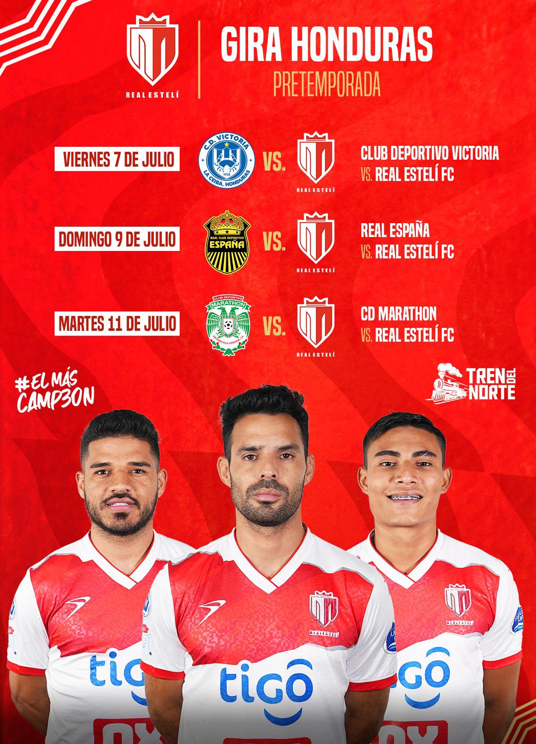 Real España y Marathón sellan amistosos; Olancho, el club con más fichajes y Real Estelí de Nicaragua hará gira en Honduras