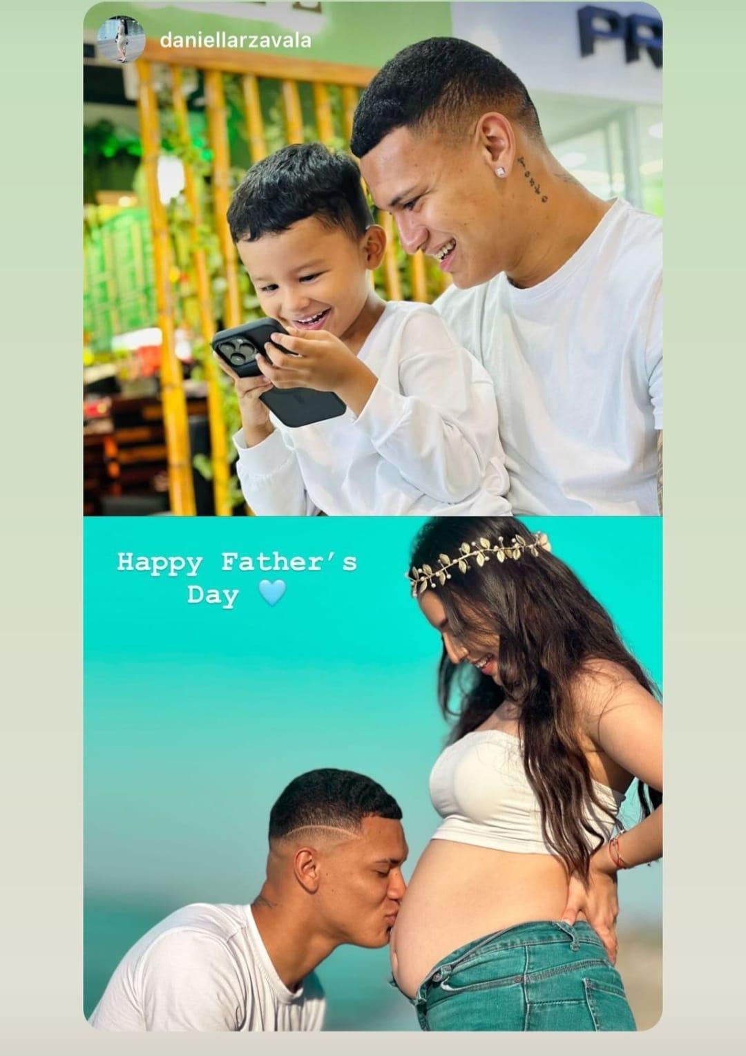 ¡Rodeados de cariño! Las dedicatorias que recibieron los futbolistas y ex figuras hondureñas en el día del padre