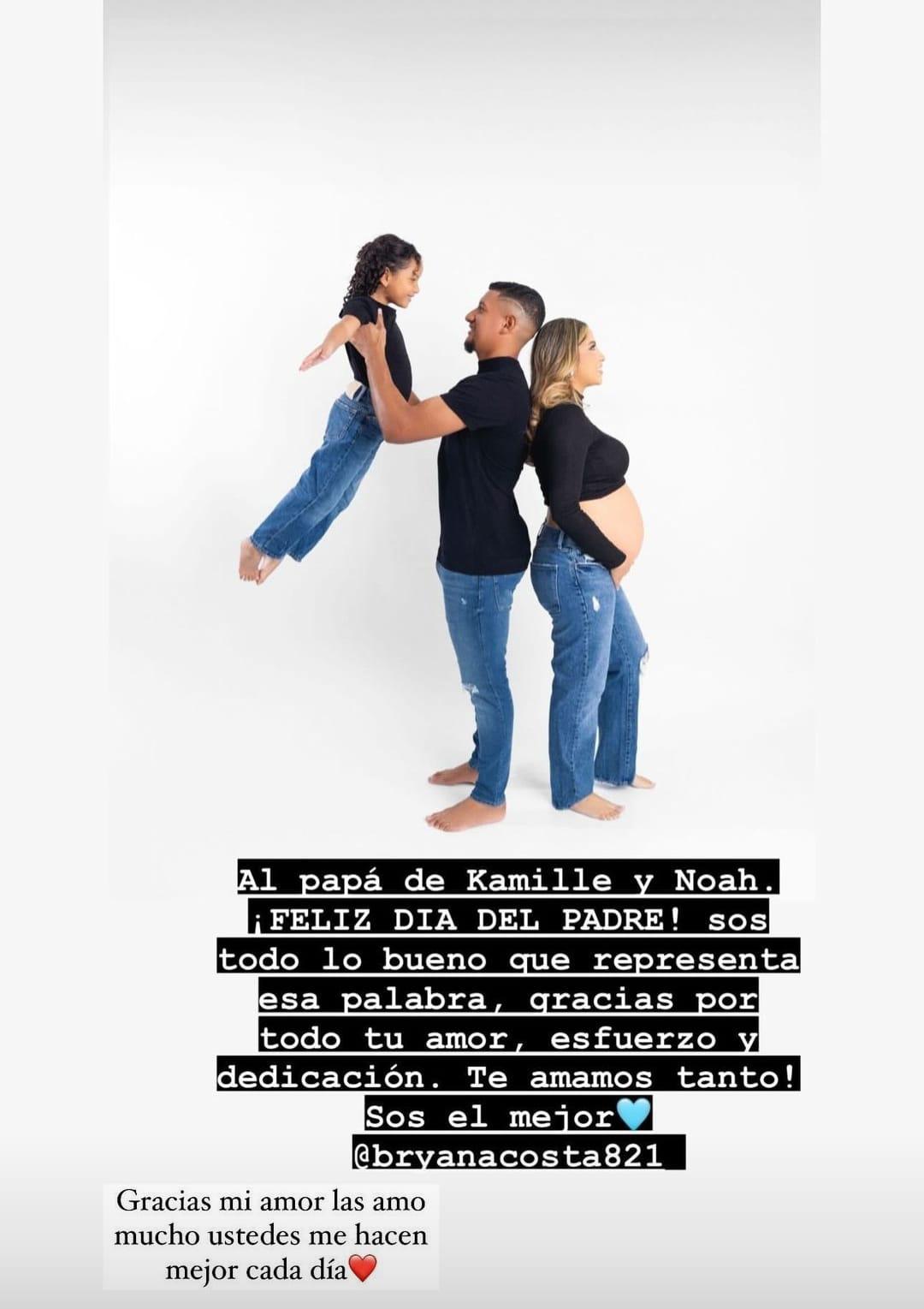 ¡Rodeados de cariño! Las dedicatorias que recibieron los futbolistas y ex figuras hondureñas en el día del padre