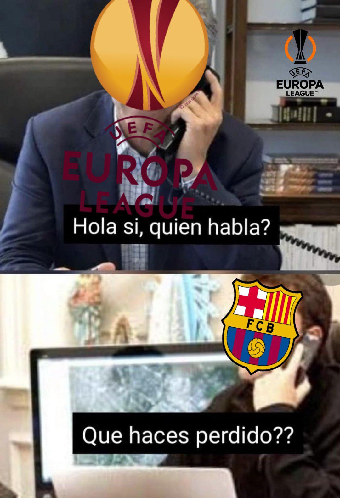 Memes: Bayern destroza a Barcelona y se desatan las burlas por jugar UEFA Europa League