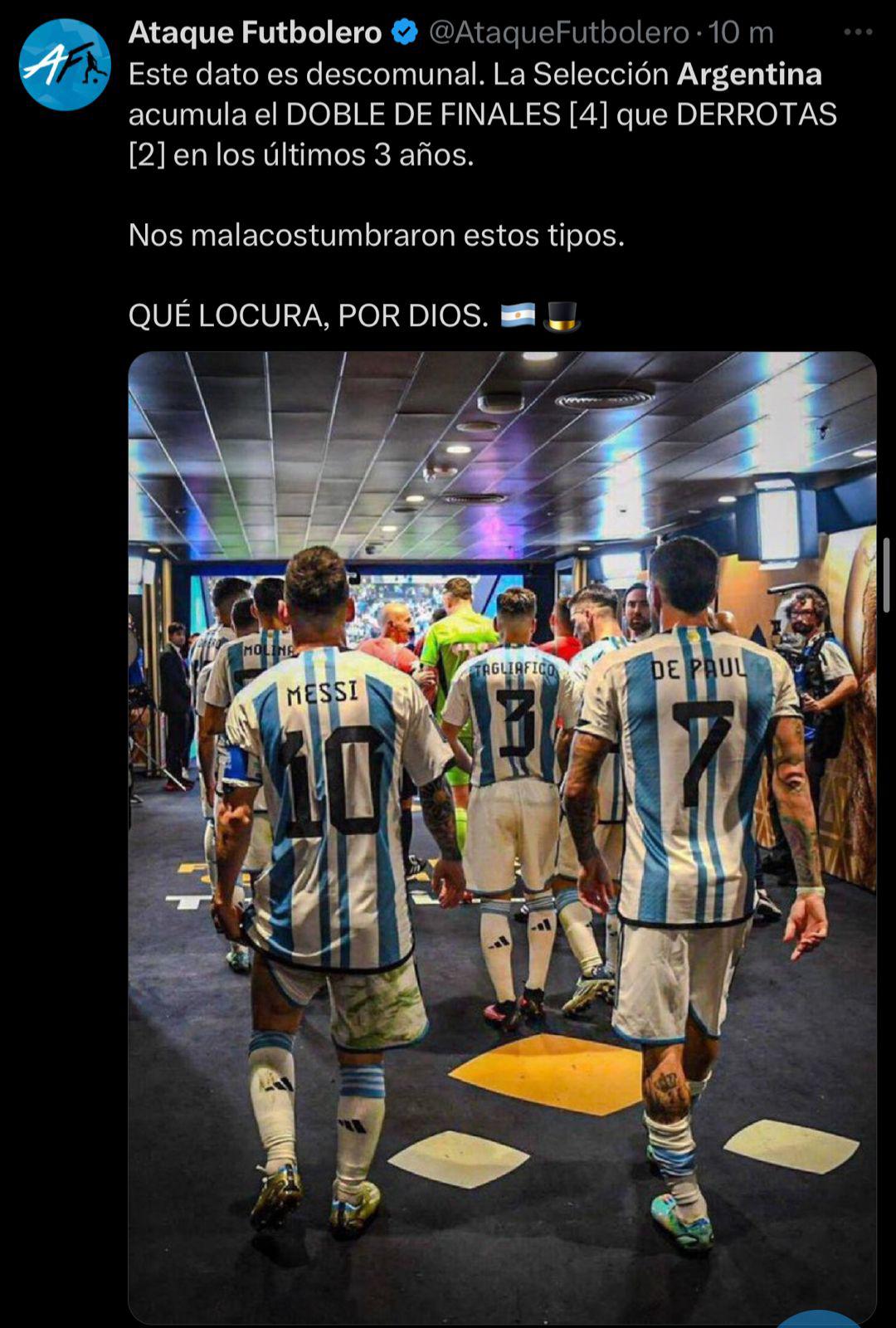 “Messi, ¿Balón de Oro?”, “El gol más feo de Leo” y “El árbitro les pita todo”: La prensa reacciona tras el triunfo de Argentina