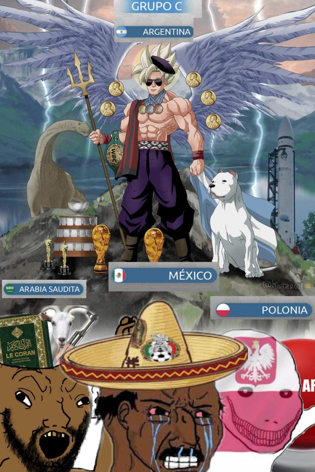 Los memes que dejó el sorteo del Mundial de Qatar 2022 donde destrozan a México y a Argentina