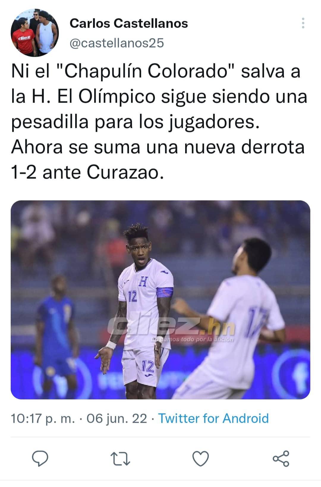 Periodistas estallan tras la humillante derrota de Honduras ante Curazao: “Indignación”, “dan pena” e “incapaces”