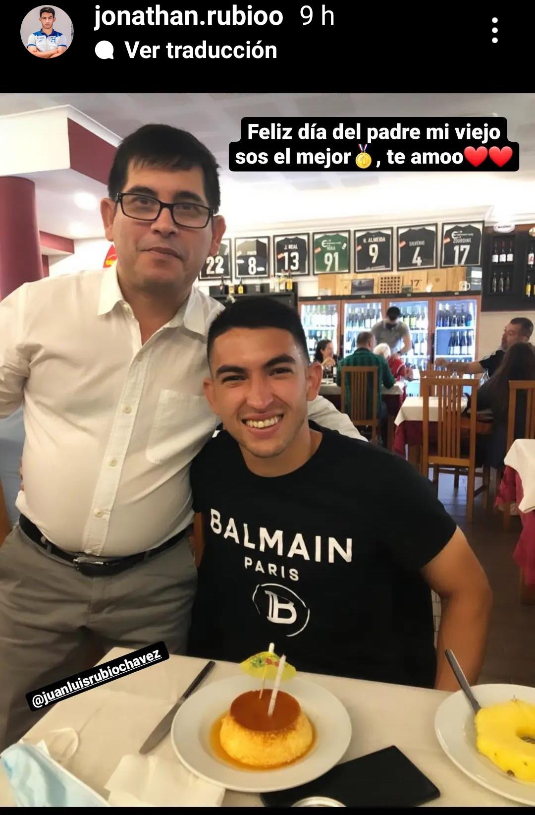 ¡Mensajes, fotos tiernas y sorpresas! Así festejan el Día del Padre los futbolistas en Honduras