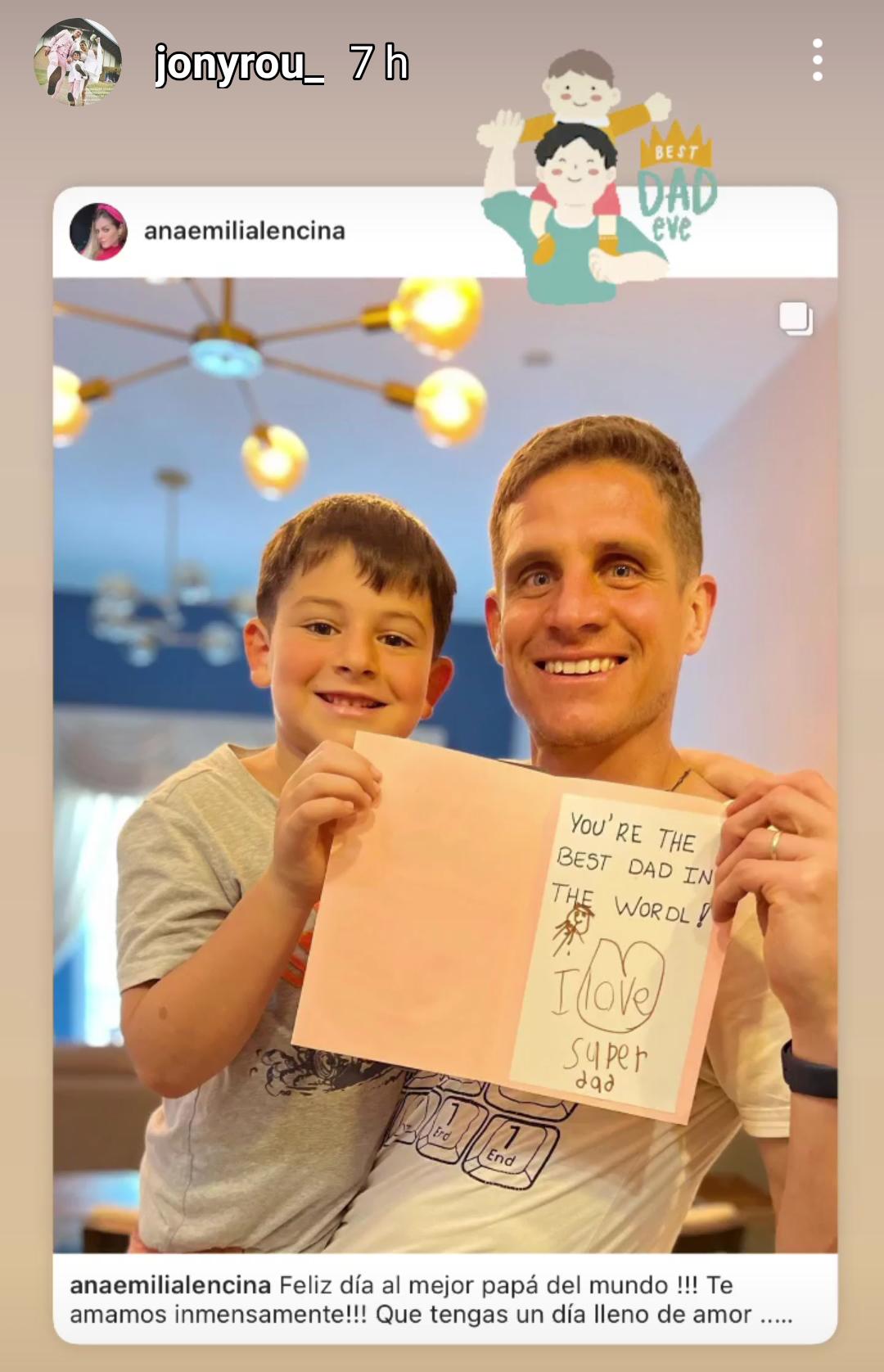 ¡Mensajes, fotos tiernas y sorpresas! Así festejan el Día del Padre los futbolistas en Honduras