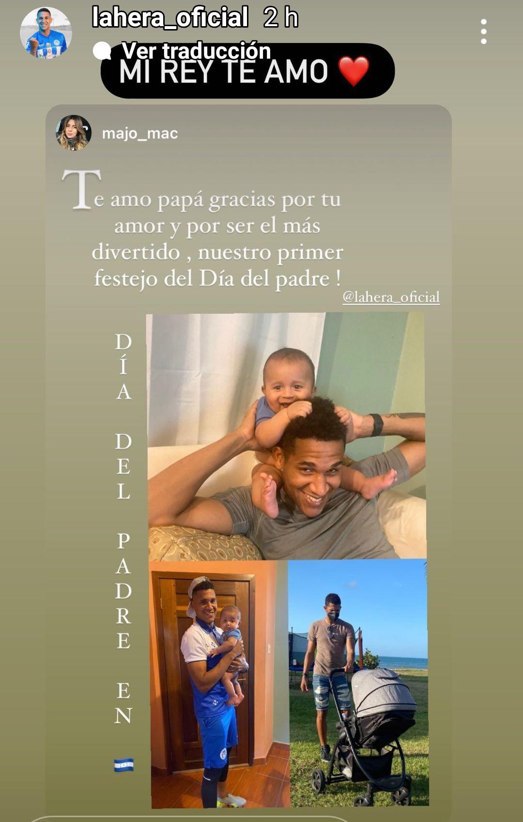 ¡Mensajes, fotos tiernas y sorpresas! Así festejan el Día del Padre los futbolistas en Honduras