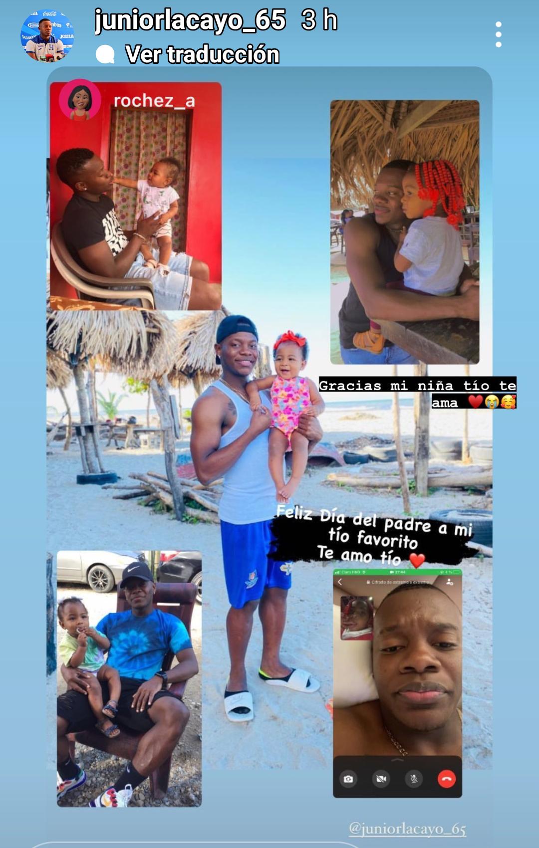 ¡Mensajes, fotos tiernas y sorpresas! Así festejan el Día del Padre los futbolistas en Honduras