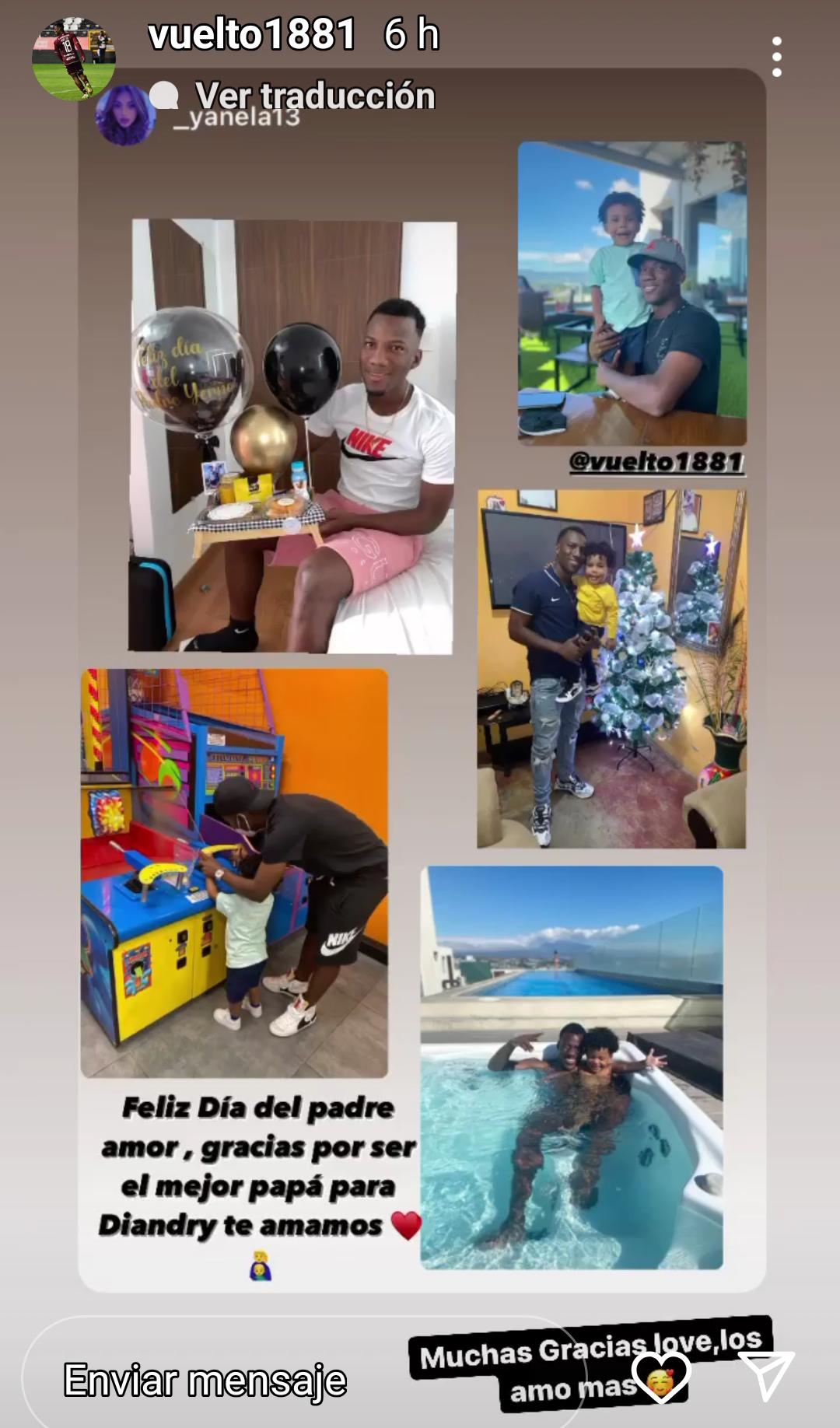 ¡Mensajes, fotos tiernas y sorpresas! Así festejan el Día del Padre los futbolistas en Honduras