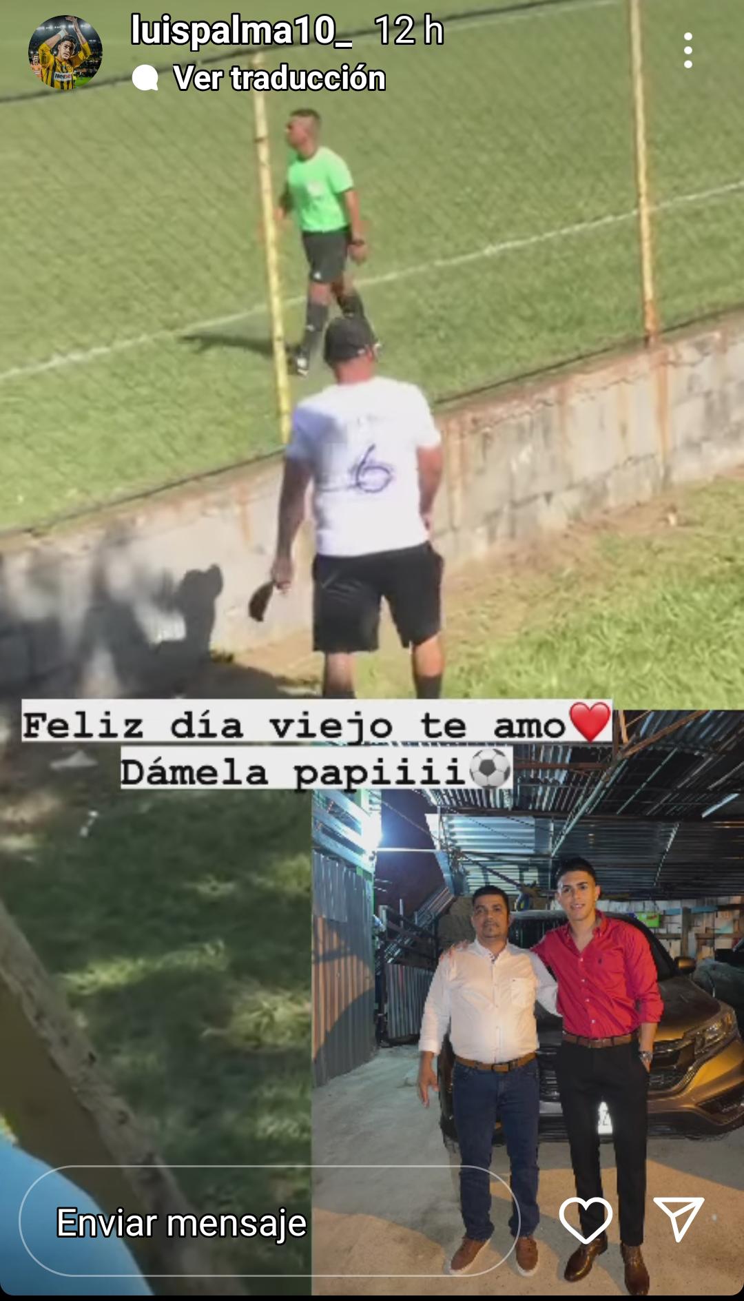 ¡Mensajes, fotos tiernas y sorpresas! Así festejan el Día del Padre los futbolistas en Honduras
