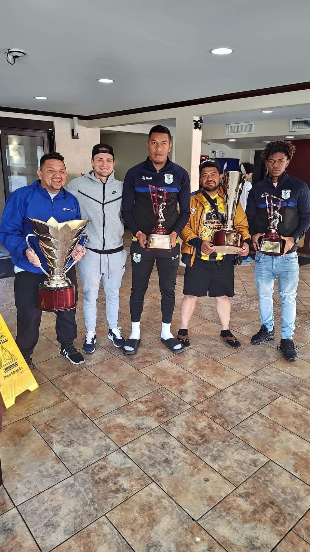 Maynor Figueroa regresó a las canchas y los futbolistas de la Liga Nacional que participaron en la New Orleans Cup
