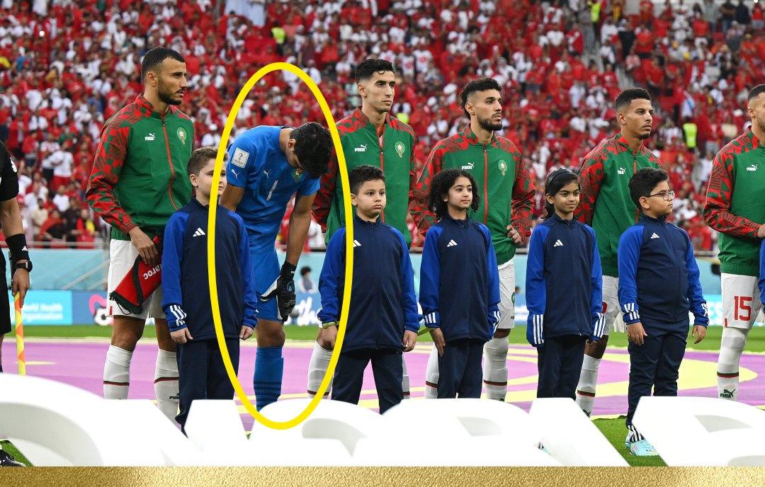 Cantó el himno, pero no jugó el partido; el desconocido Courtois y el beso a Hakimi en la victoria de Marruecos en Qatar 2022