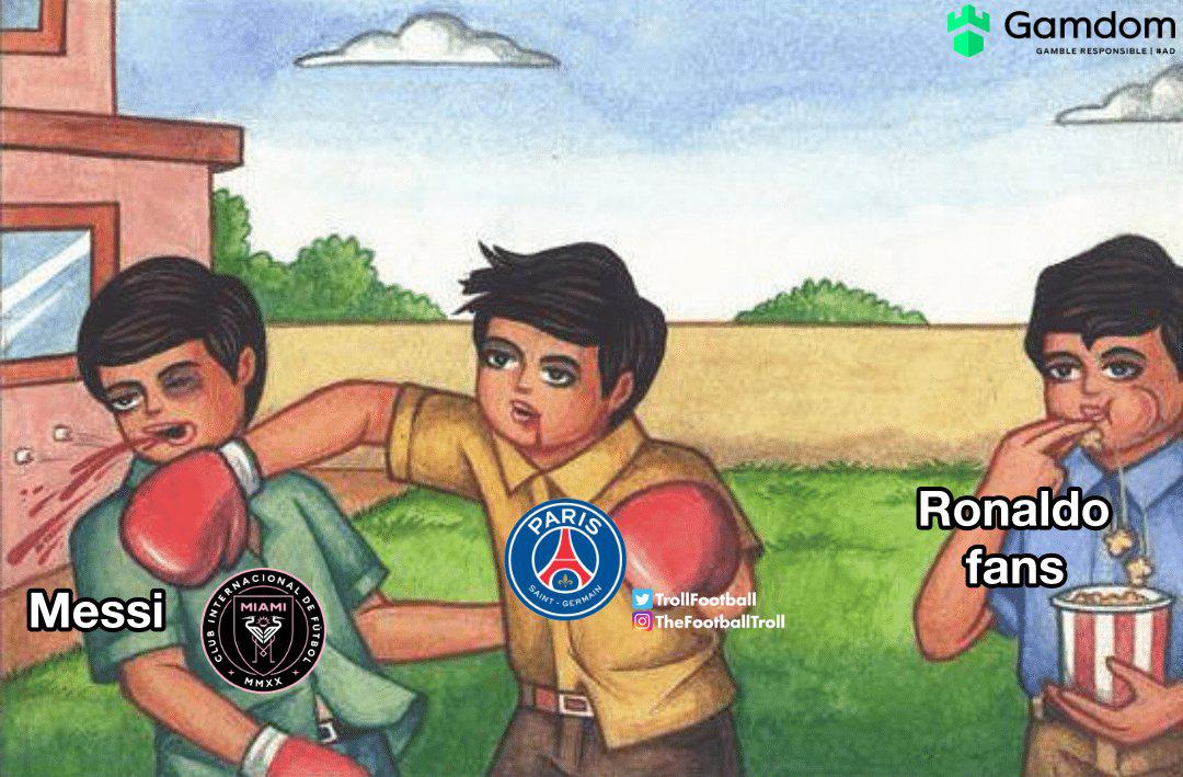 Memes destrozan a Messi por la paliza del PSG sobre Inter Miami en el Mundial de Clubes
