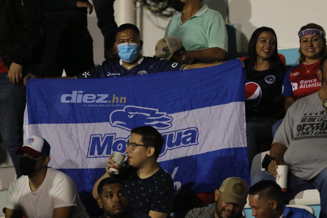 Selfies, belleza y comida: El hermoso ambiente que se vivió durante el Motagua-Olimpia; ¿quiénes son las tres chicas solas?