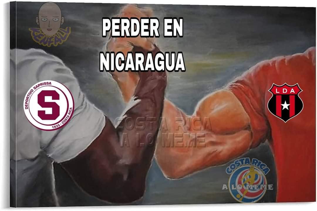 En Costa Rica destrozan con memes al Saprissa tras histórica derrota en Nicaragua ante el Real Estelí