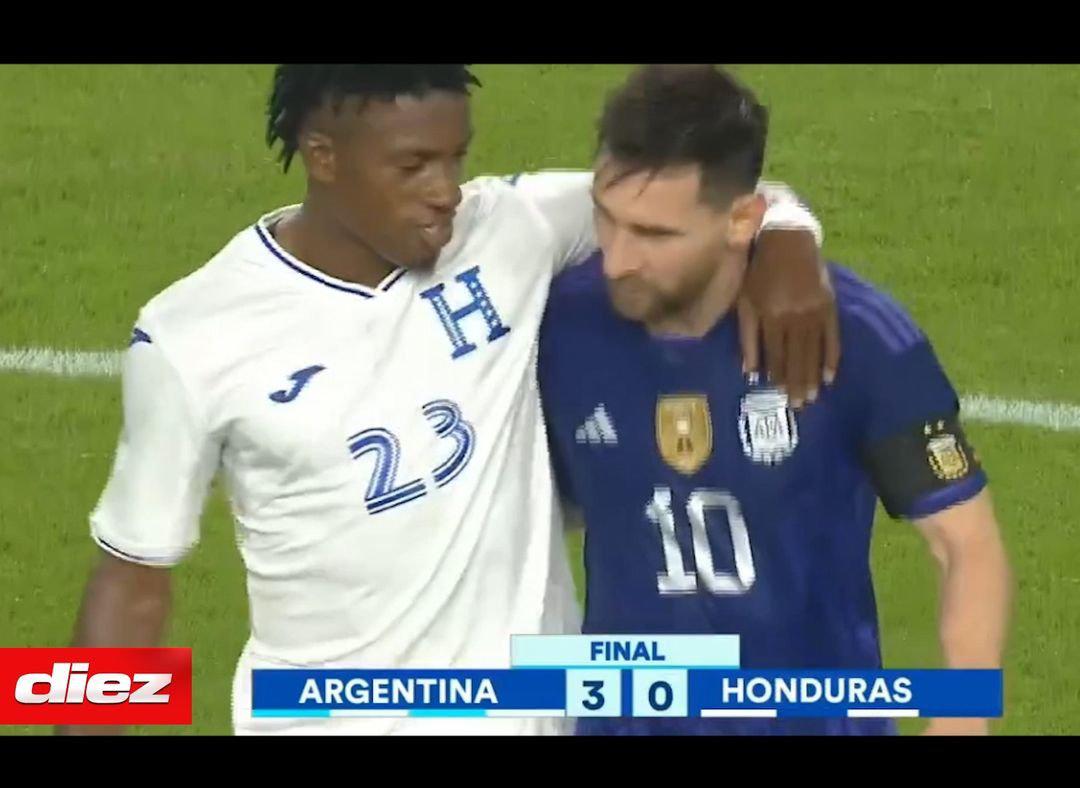 ¿Qué hizo Messi con la camiseta de la ‘H’? 15 cosas que pasaron en el amistoso Argentina - Honduras en Miami