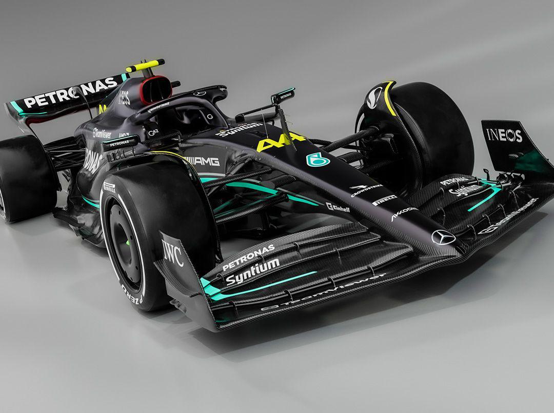 Así es el W14, nuevo monoplaza de Lewis Hamilton para la temporada 2023 de Fórmula Uno