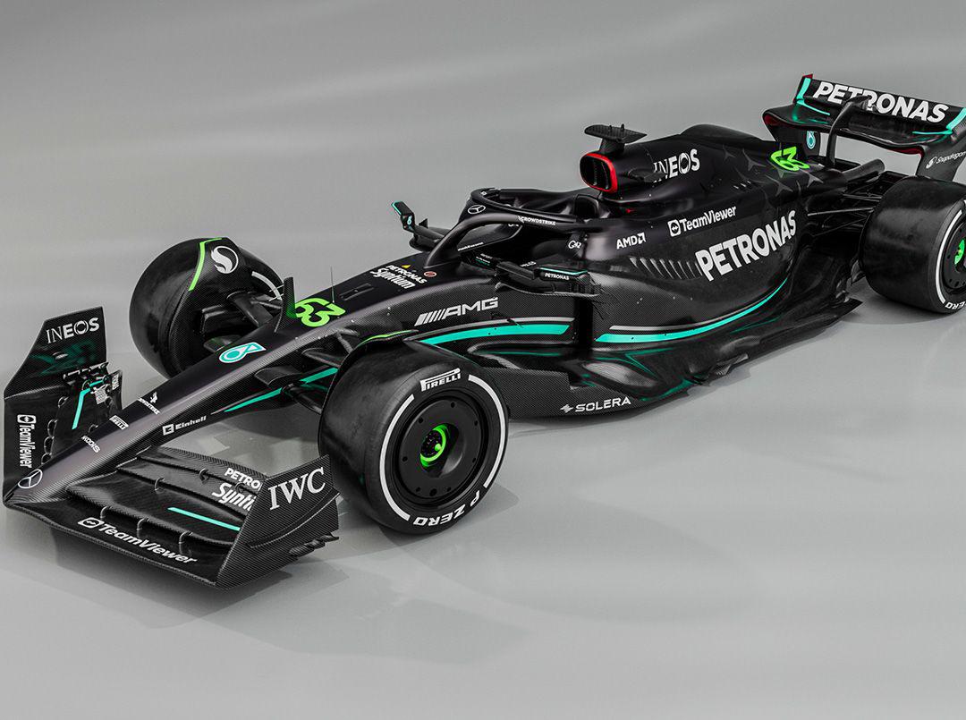Así es el W14, nuevo monoplaza de Lewis Hamilton para la temporada 2023 de Fórmula Uno