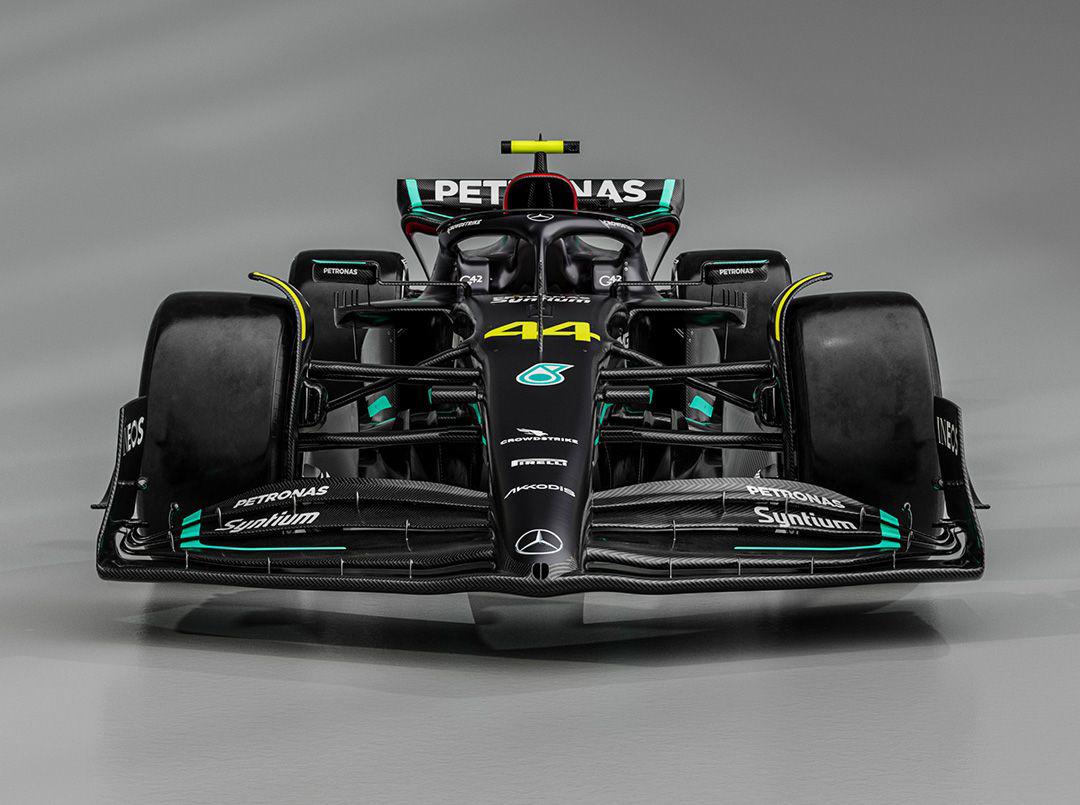 Así es el W14, nuevo monoplaza de Lewis Hamilton para la temporada 2023 de Fórmula Uno