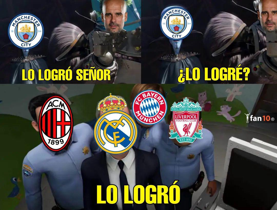 Los memes destrozan a Lukaku tras el título de Champions que Manchester City le ganó al Inter