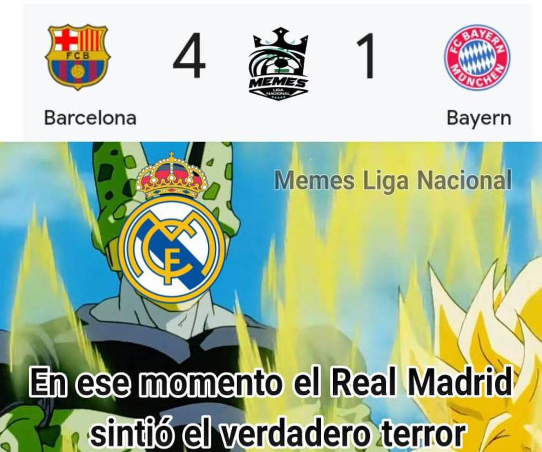 Los memes de la goleada del Barcelona al Bayern en la Champions: ¡burlas al Real Madrid!