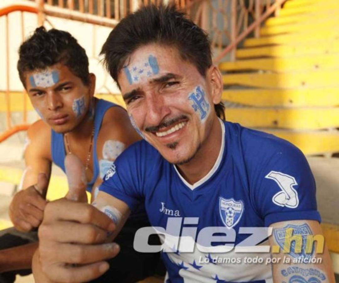 El ambiente en el estadio Olímpico con Honduras-Venezuela