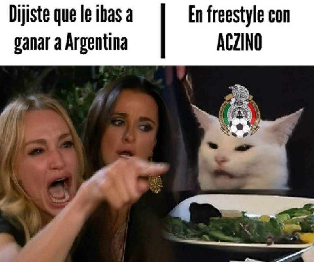 Humillantes: Los memes destrozan a México tras recibir goleada de Argentina