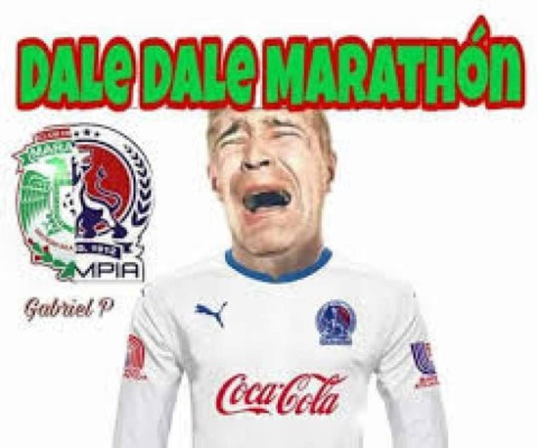 Motagua venció a Marathón en la Liga de Concacaf y los memes destrozan al verde y al Olimpia