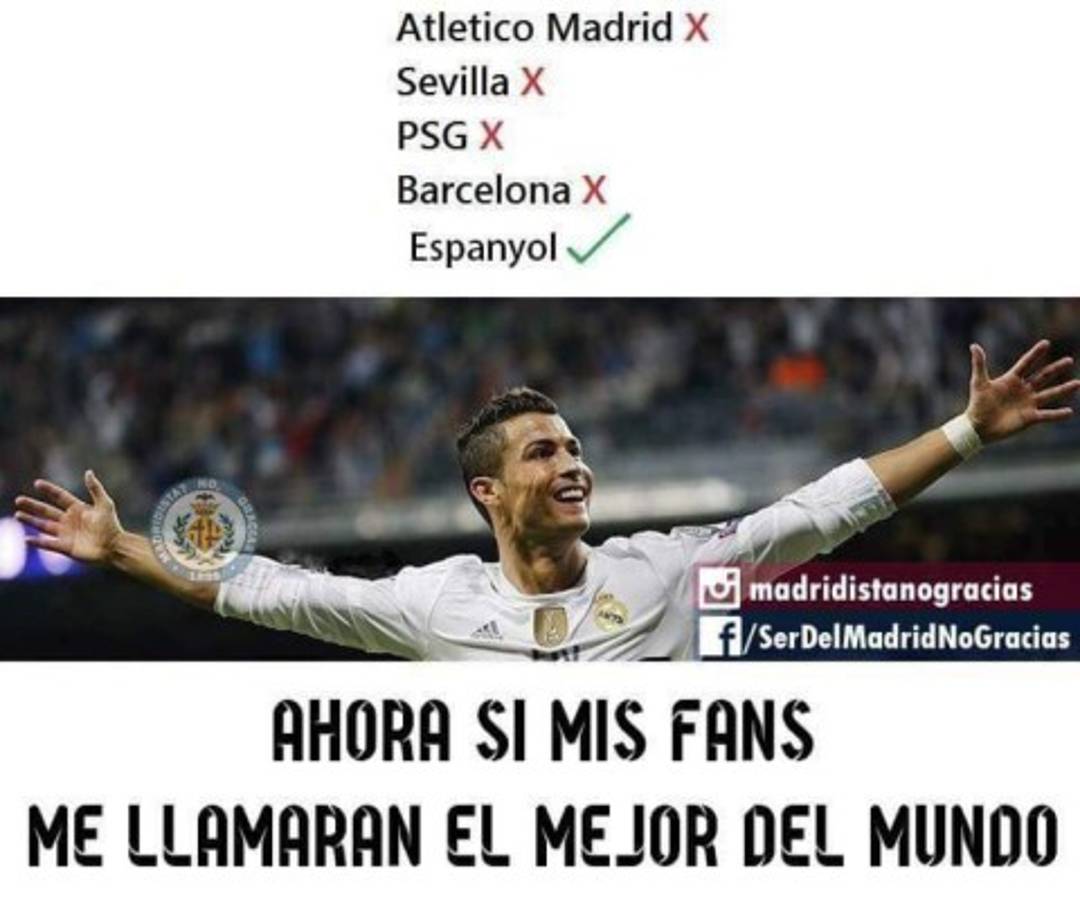 Los memes que dejó la paliza del Real Madrid al Espanyol