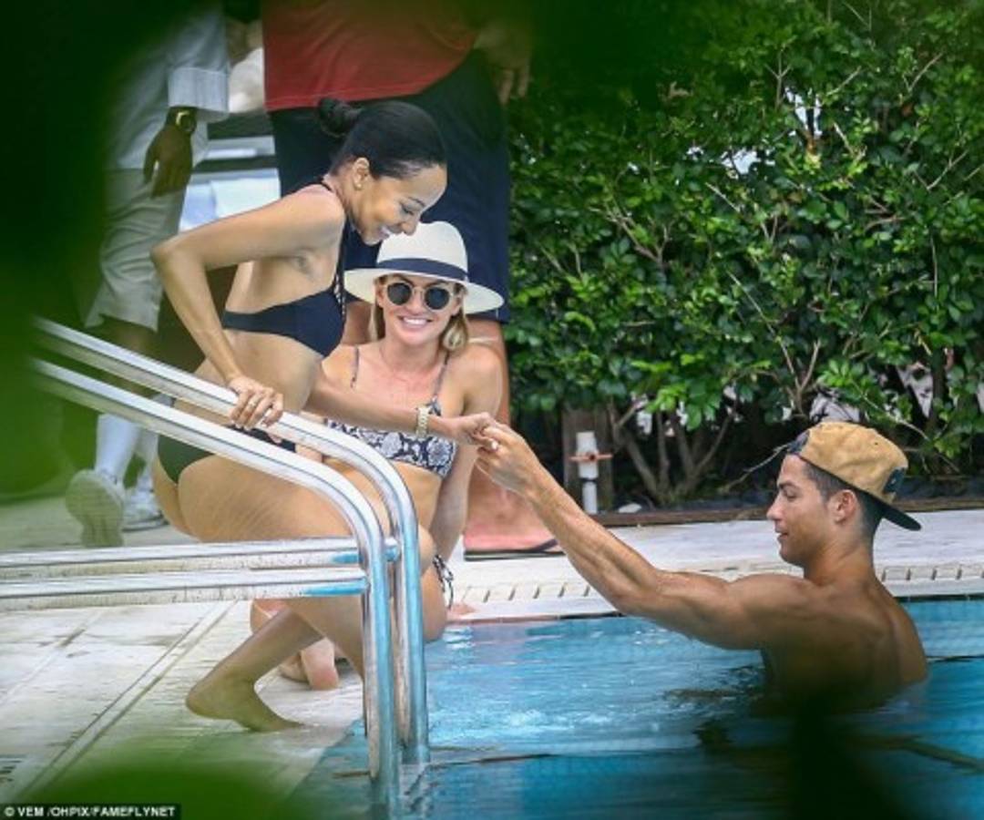 FOTOS: Las nuevas imágenes de Cristiano Ronaldo con la modelo Cassandre Davis