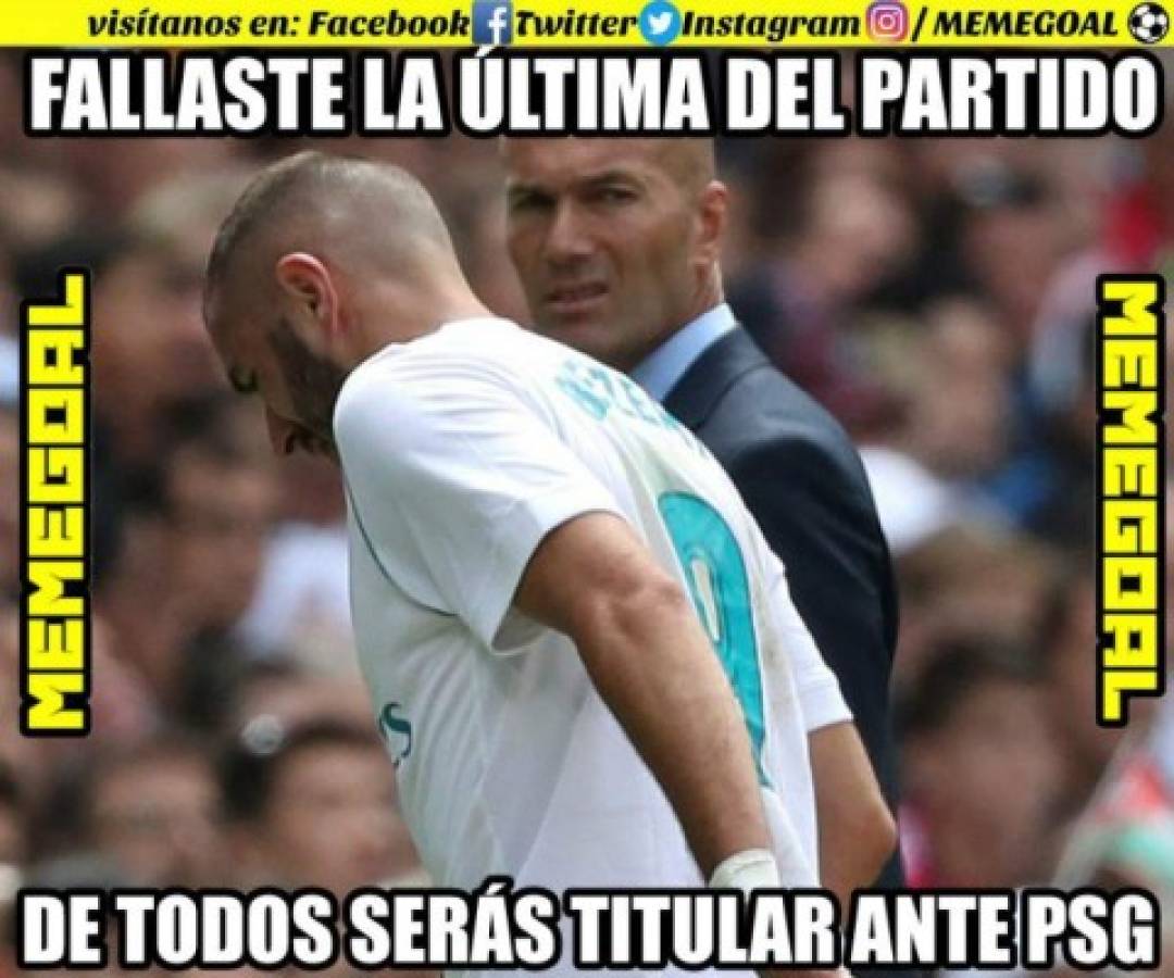 ¡OJO PSG! Los memes de la victoria del Real Madrid ante la Real Sociedad