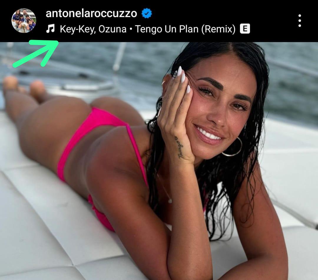 Antonela Roccuzzo enciende las redes con sus vacaciones junto Messi al ritmo de cantante hondureño