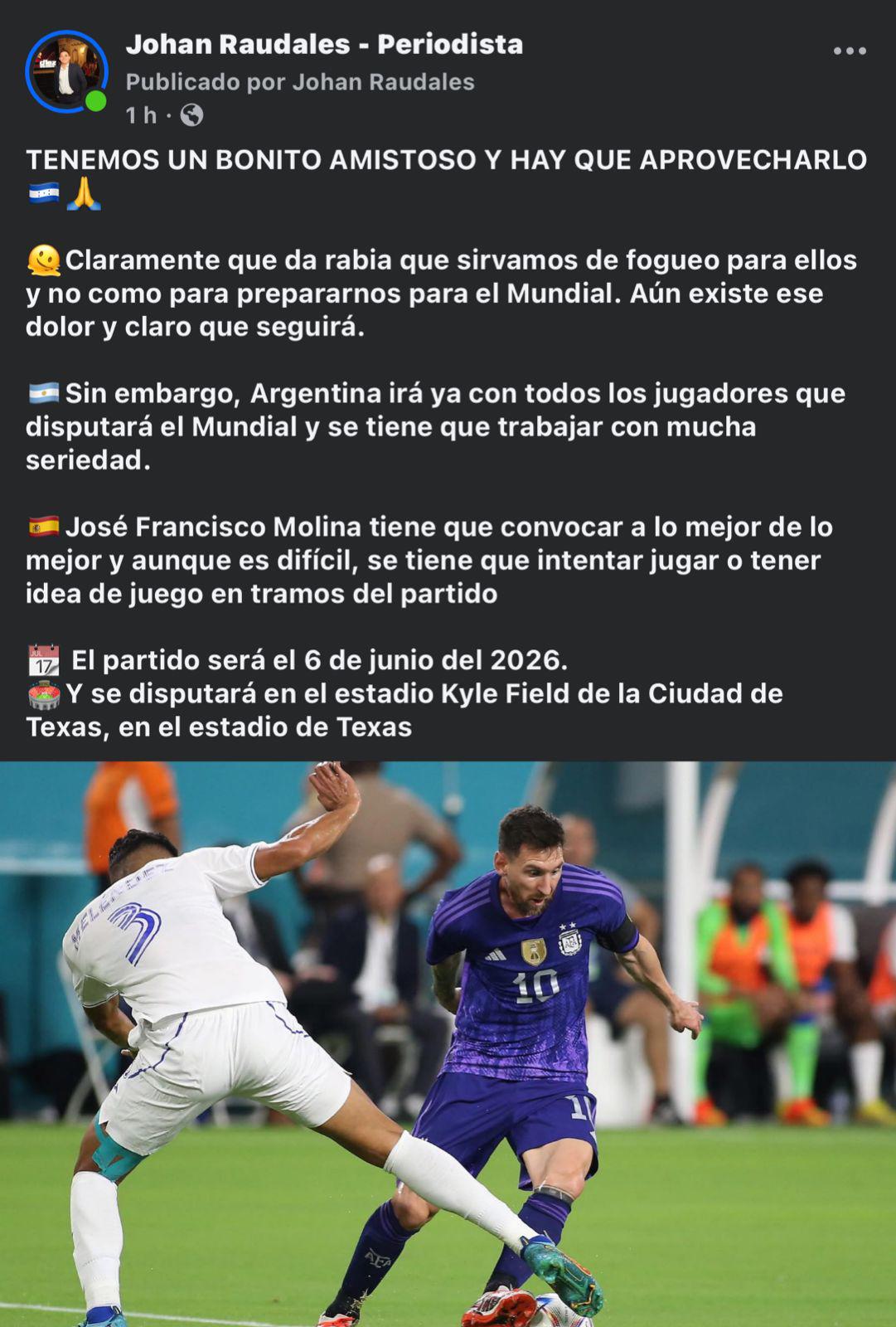 Cábala de Scaloni No lesionar a Messi: así reacciona Gastón Edul y la prensa al amistoso de lujo ante Argentina