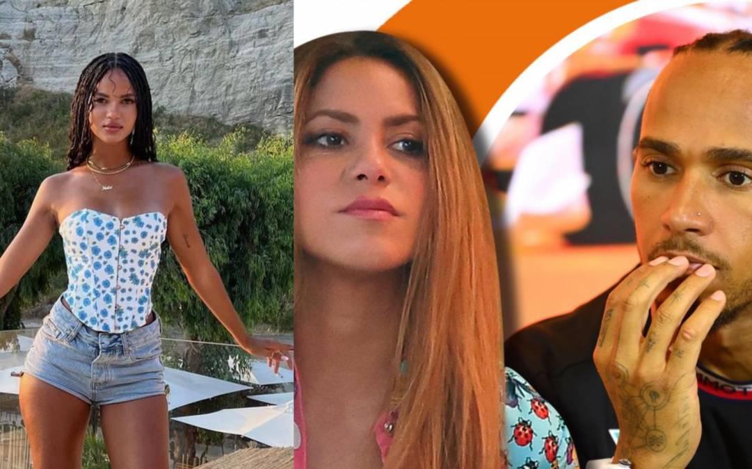 La sexy modelo brasileña que amenaza con dejar a Shakira sin Lewis Hamilton: “El piloto está jugando a las dos bandas”