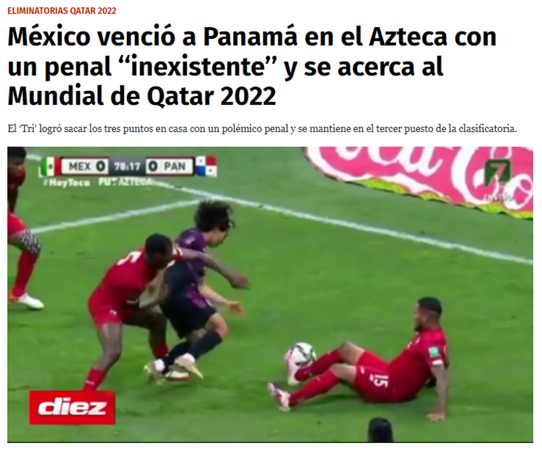 ‘‘Asalto a mano armada en el Azteca’’ y ‘‘la manita de Concacaf’’: así reacciona la prensa tras el polémico triunfo de México sobre Panamá