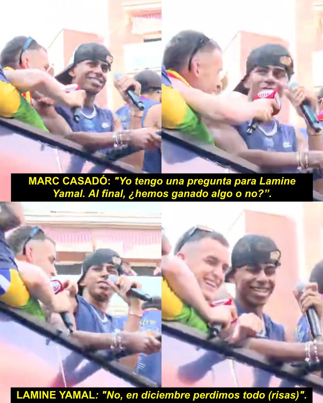 Barcelona carga contra Vinicius en su festejo de La Liga, nuevo Grealish y el gran ausente en la fiesta ¿Dedicado al Real Madrid?