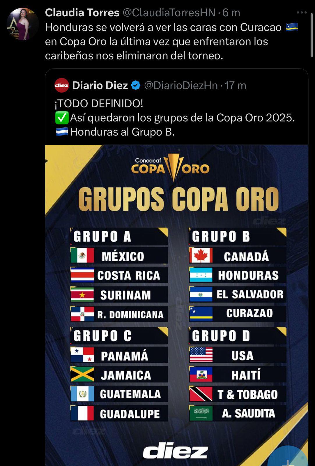 México en el grupo de la muerte Honduras con rival aburridón: así reacciona la prensa al sorteo de la Copa Oro