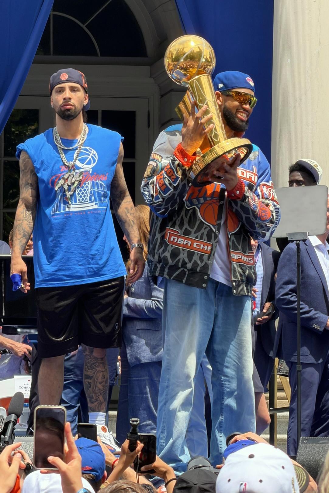 ¡Paralizaron NY! Entre famosos y miles de fanáticos los Knicks festejan el título