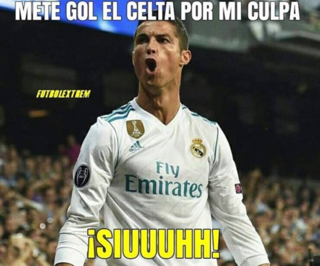 MEMES: Hacen pedazos al Real Madrid tras el empate ante el Celta