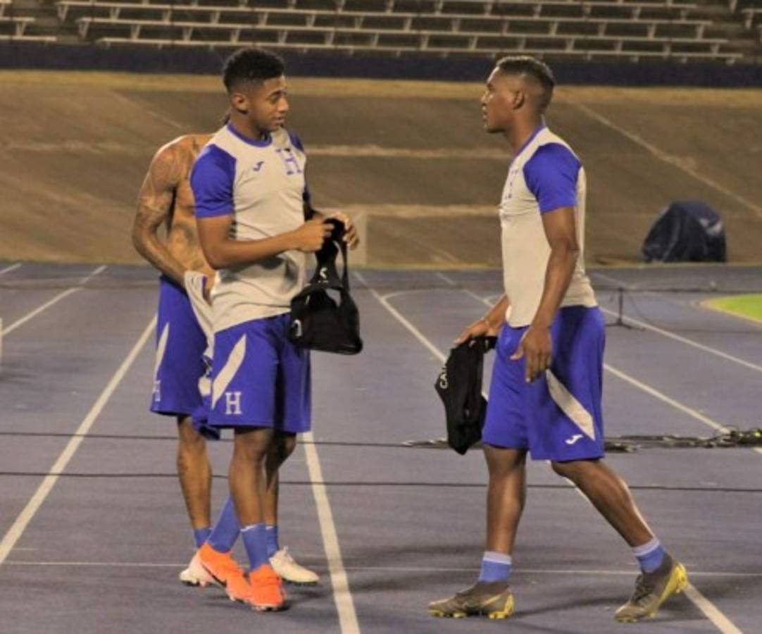 Galería: Así fue el entrenamiento de Honduras antes de enfrentar a Jamaica