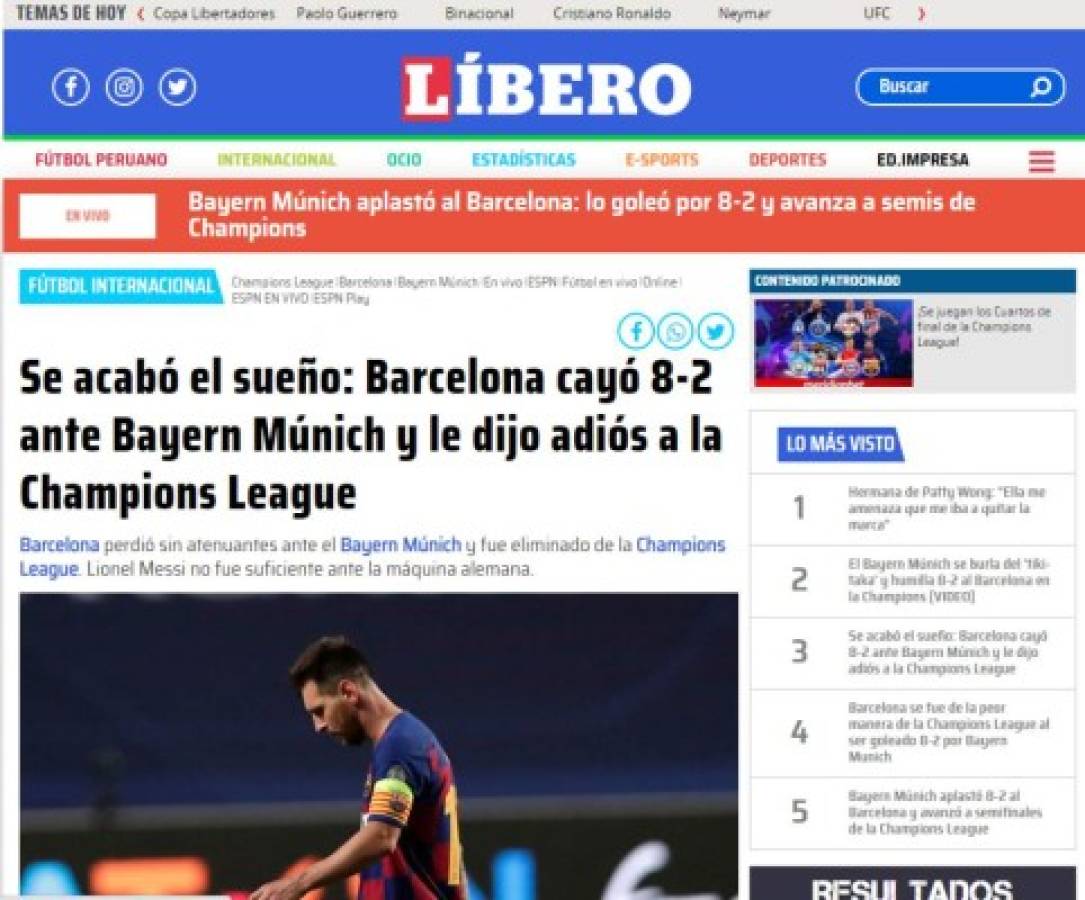 La prensa ataca con furia al Barcelona: Lo tildan de 'juguete' y como el 'fin de una era'