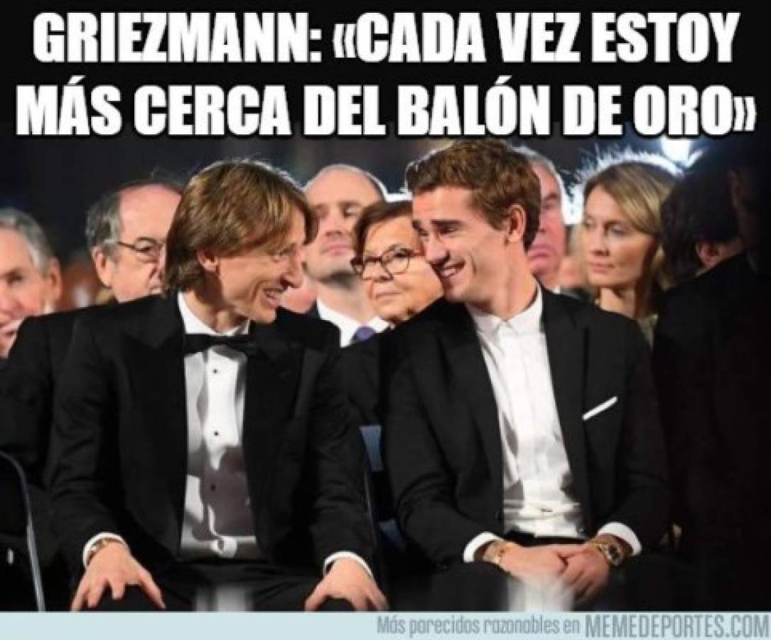 Los otros memes que dejó la gala del Balón de Oro y que no has visto