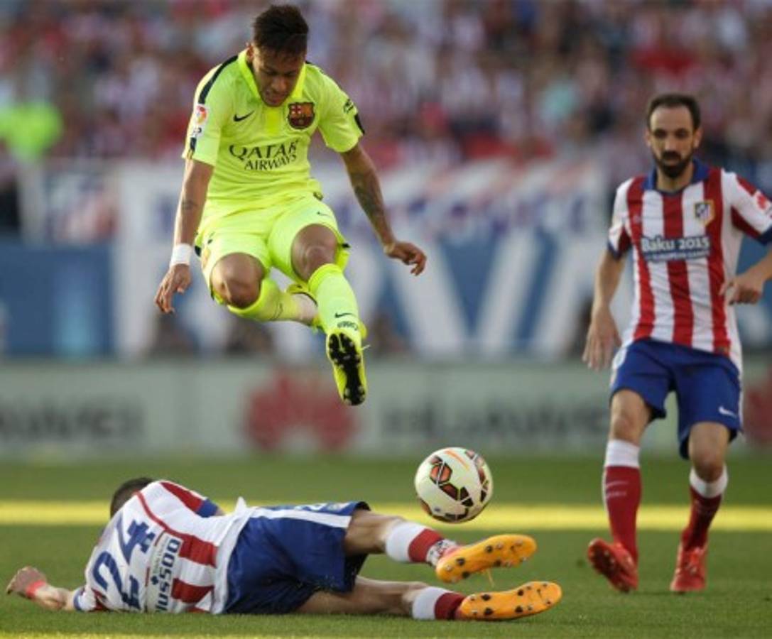 Barcelona campeón de la liga española tras vencer 1-0 a Atlético de Madrid
