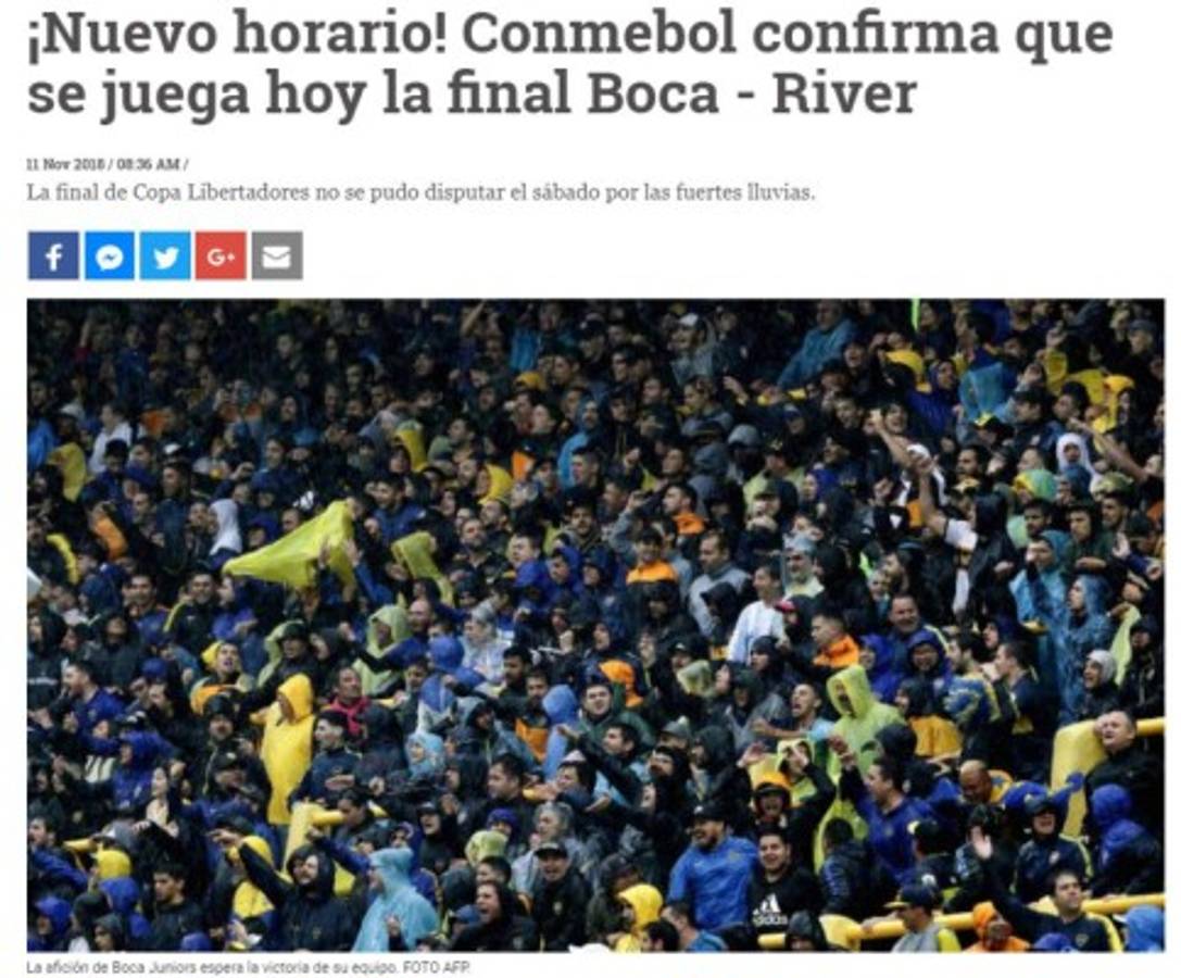 Impacto mundial: La prensa reacciona tras confirmar la final Boca-River en la Libertadores