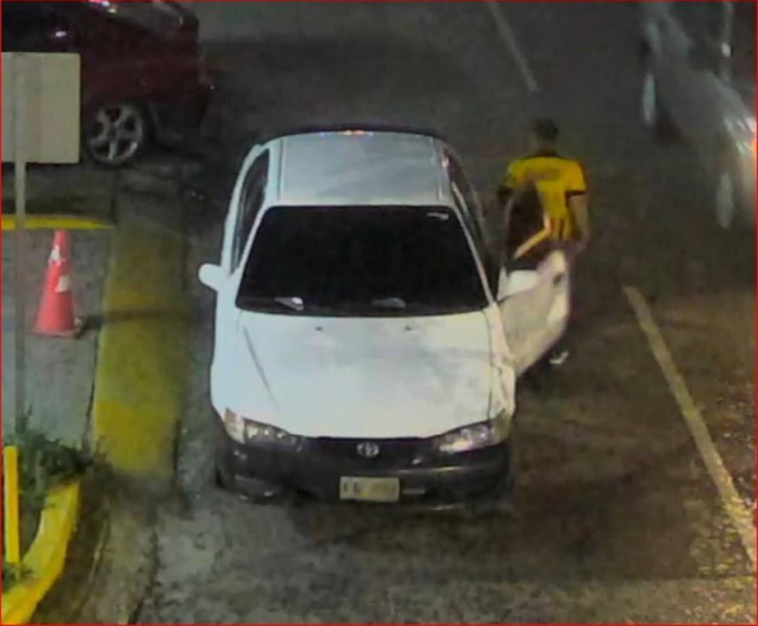Lo identifican: Cámaras del 911 le hicieron persecución al sujeto que agredió a la mujer policía en el Real España - Motagua