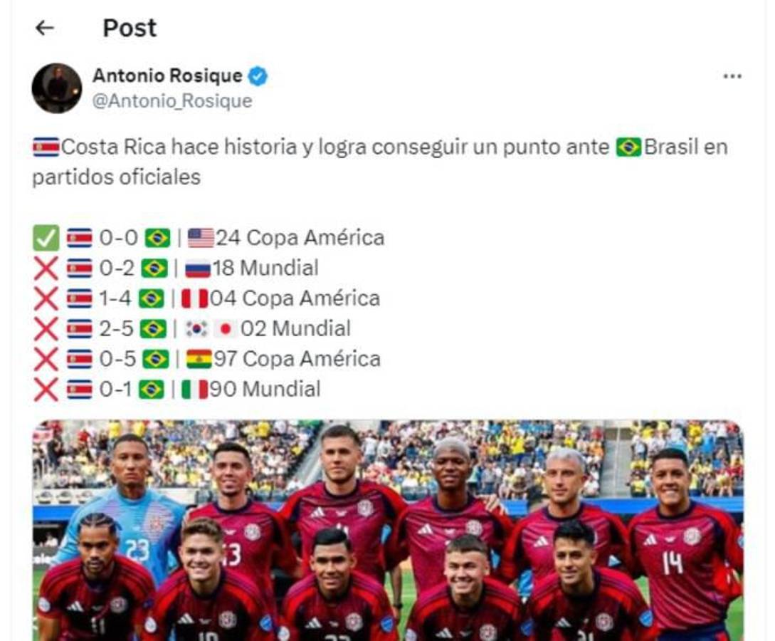 La reacción de la prensa al empate de Costa Rica en Copa América: Faitelson destruye a los ticos y en Panamá no soportan