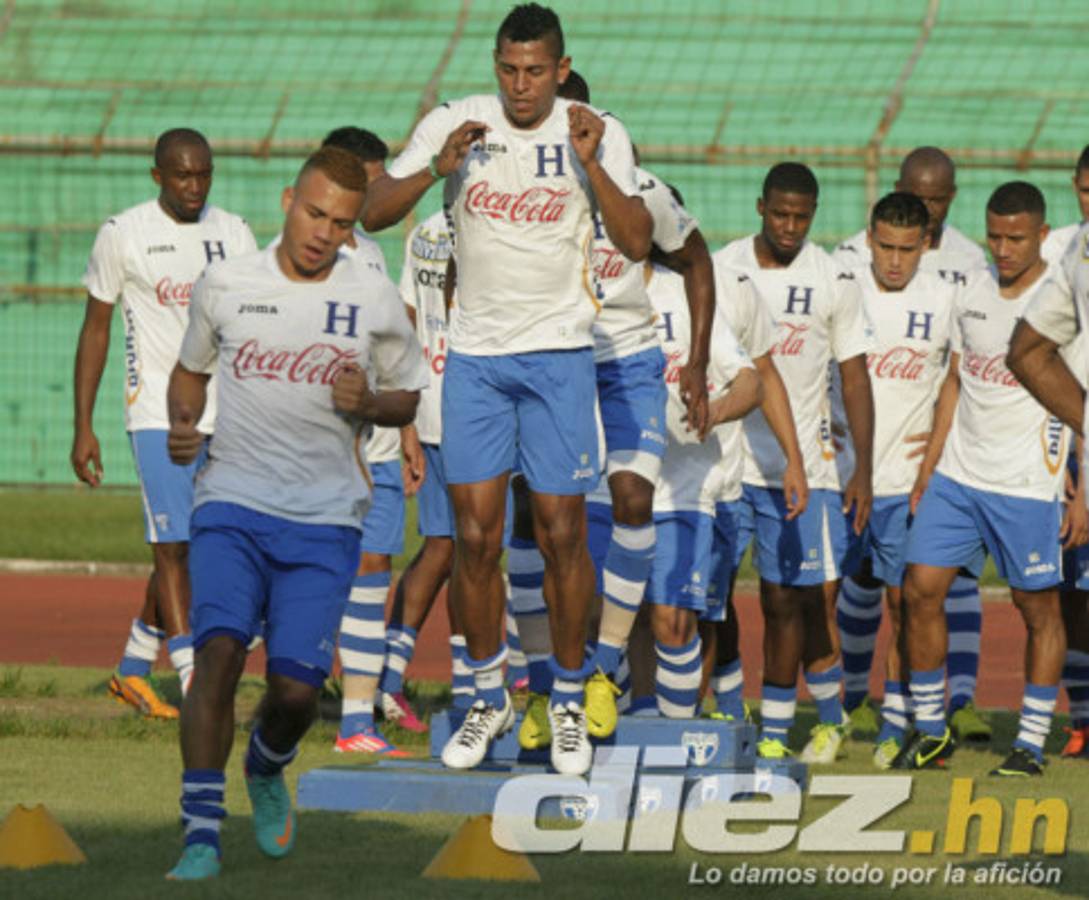 Honduras por fin entrenó completa