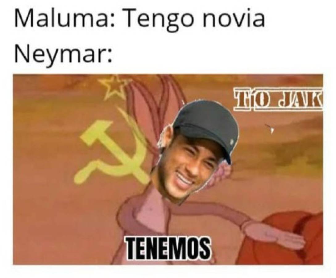 Los memes hacen pedazos a Maluma luego de que Neymar le 'robara' la novia, Icardi protagonista  