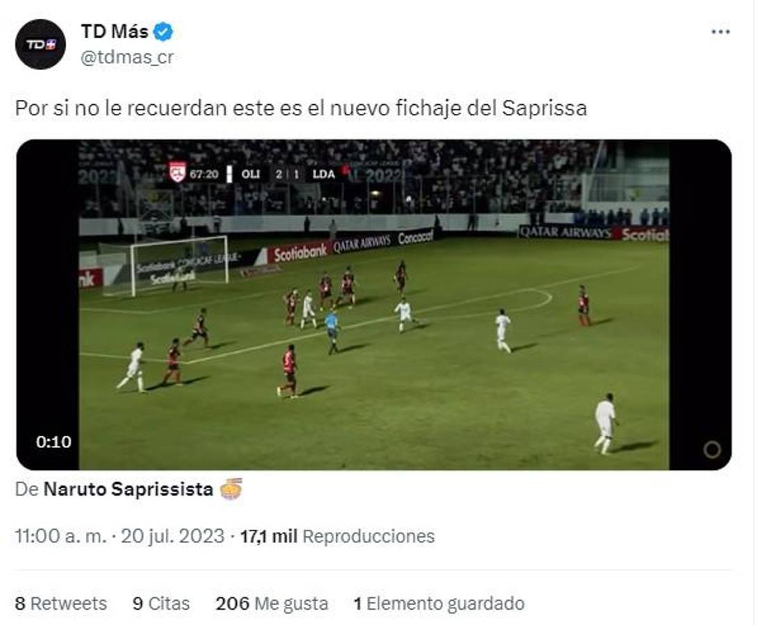 La prensa reacciona al fichaje de Michaell Chirinos por el Saprissa ¿Qué dicen en Costa Rica? Alucinan con uno de sus golazos