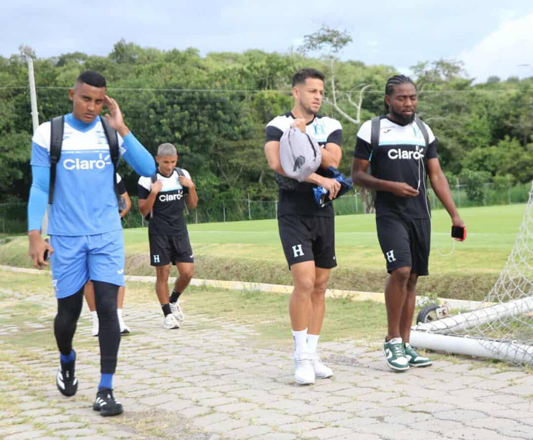 Legionario volvió a casa, la selfie de Rueda, centrados en Haití y Nicaragua en la eliminatoria: así se vivió el entreno de la Selección de Honduras
